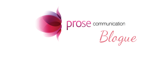 Logo de Prose Communication: section blogue